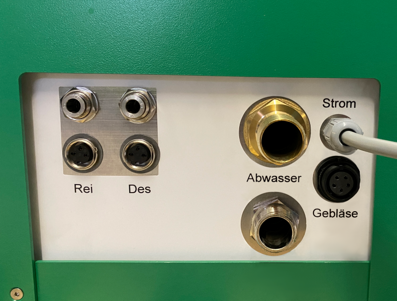 RDT PA-03: Rückpanel
